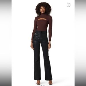 Joe’s Jeans The Georgia Coated High Waist Bootcut Jeans NWT